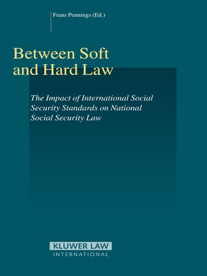 cover image of Between Soft and Hard Law